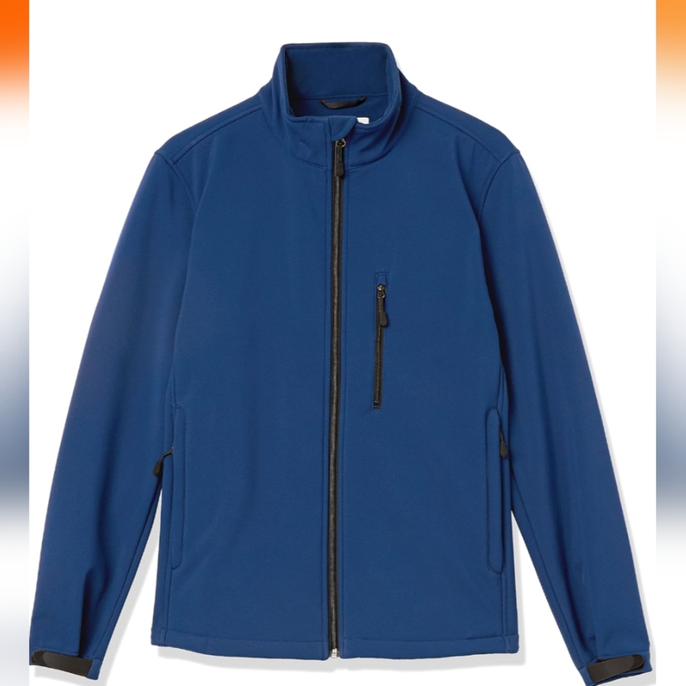 Amazon Essentials Navy Zip-up Jacket  Size 2XL